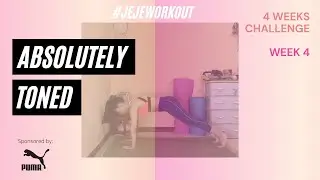 #JEJEWORKOUT | ABSOLUTELY TONED | WEEK 4 | ANNISSA MUNAF