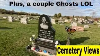 Grand piano Tombstone plus mysterious cemetery memorial