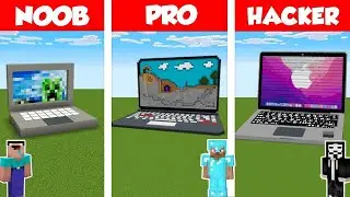 Minecraft NOOB vs PRO vs HACKER: APPLE MACBOOK #trending #shorts