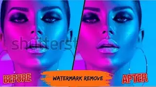 How To Remove Watermark From Picture With Using AI !