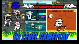 62 Level with all New Easter Skins with 100% EXP code and Strong Gameplay in Evoworld.io or Flyordie