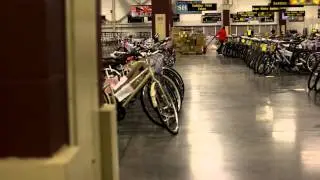 Bike Expo Sale setup time lapse