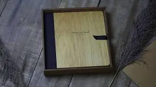 Wooden Photobook 12x12" (30x30cm)