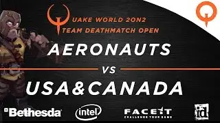 Aeronauts vs USA&Canada - ZTNDM3 / DM6 (QuakeCon 2016)