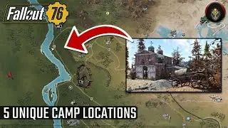FALLOUT 76 | 5 Unique Camp Locations!