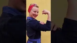 Becoming Rosie (but with towels cuz I have all the chill) 