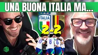 ITALIA - BELGIO 2-2 | APPROCIO ALLA PARTITA PERFETTO! MA QUEL ROSSO A PELLEGRINI ROVINA TUTTO!!!