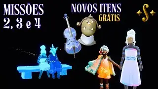 História triste e NOVOS ITENS nas missões 2, 3 e 4 dos Duetos Sky Children of the Light #skycotl