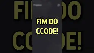 FIM DO CCODE! #shorts #ccode
