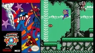 Captain America and The Avengers ► Ненавижу эту игру๏̯͡๏ ► Летсплей [Dendy/NES/Famicom] Full HD