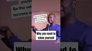 Why you need to value yourself -Apostle Joshua Selman