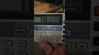Vintage early 80s TRS 80 pocket computer #retro #throwback