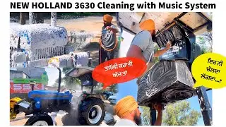 New Holland 3630 Foam Washing | Music System Cleaning | @PRIMETRACTORS