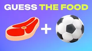 Can you guess the food by emoji? #emojiquiz #quizgame #emojichallenge #quiz #game