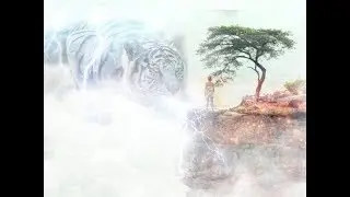 Tiger Bolt And Lady Fire PicsArt Manipulation Effect [ tutorial android 2018 ]