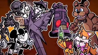 Death Toll but Different Characters Sing It 🎶 (FNF Death Toll but Everyone Sings It)