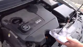 Vérifier l'huile Moteur - Voiture