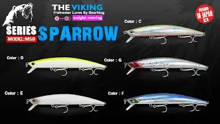 เหยื่อปลอม Bear King series M58 #BearKing #M58 #PreduceTackle
