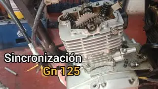 como poner la cadenilla del Suzuki gn 125