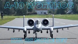 XXL A-10 WARTHOG SUPER SCALE RC JET
