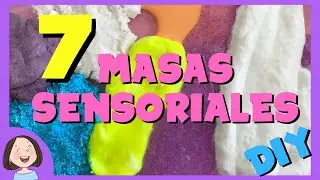 7 Masas Sensoriales divertidas.