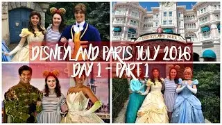 Disneyland Paris Vlogs July 2016 | Day 1 Part 1