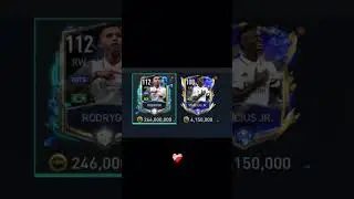 Vinicius Jr VS Rodrygo #fypシ #football #fifamobile #shorts