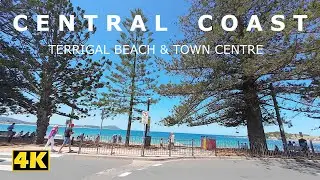 Driving Terrigal Beach and Town Centre | Central Coast NSW Australia | 4K HD ASMR POV Drive 🌊