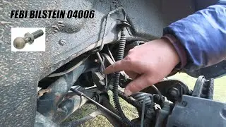 Audi Q7 тяга датчика положения кузова. Замена шаровых болтов.