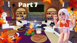 PART 7 🍂 Autumn Castle Speed Build GIVEAWAY #roblox #adoptme #giveaway #speedbuild #build #free #win