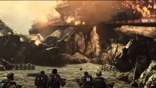 Lets Give'r: Gears Of War 3 Playthrough Part 2 (Brumak Fight)
