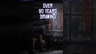 Drawing like Arthur Morgan! Part 1 #RedDeadRedemption