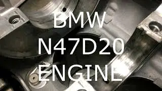 Line Boring a BMW n47 Engine Block