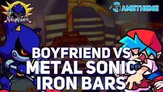 FNF Boyfriend VS Metal Soniс Iron Bars (FNF Mod) | FNF VS Metal Soniс