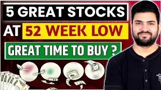 Best Stocks to buy now | Stocks available at 52 week low | Best Stocks at huge discount