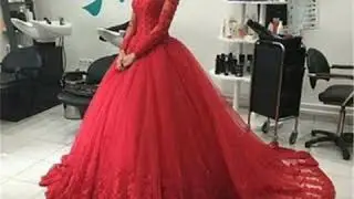 Red Gown Dresses For Christmas 2018