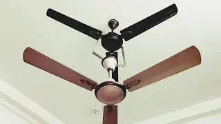 Fan experiment under the fan ⚓️ Anchor Fan and Crompton Super High Speed Ceiling Fan