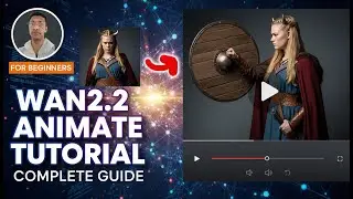 Wan2.2 Animate ComfyUI Tutorial: Animate & Replace Characters - A Step-by-Step guide for beginners