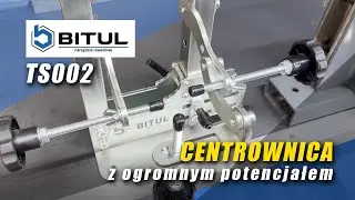 Centrowanie koła z BITUL TS002 centrownica rowerowa made in Poland wheel truing stand