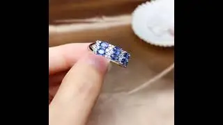 Elegant Luxury 0 96 Carat Oval Cut Sapphire Ring