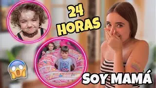 ¡¡24 HORAS SIENDO MAMÁ!!👶🏼RETO MADRE POR UN DÍA😱