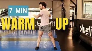 7 MIN FOLLOW ALONG WARMUP ROUTINE (Before Weight Training)