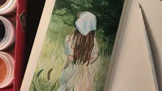 Истории из художки, пленэр, ловля голубя и как меня забыли на рынке