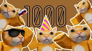 Видео на 1000 подписчиков.