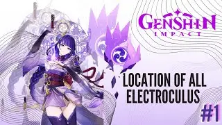 Genshin Impact Location of all Electroculus | Ищем электрокулы #1