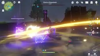 Genshin Impact Field Boss Electro Hypostasis lvl 50