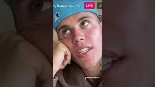 Justin Bieber talking about Hailey's Met Gala look