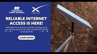 Nebraska Farm Bureau Members Save on New Starlink Service
