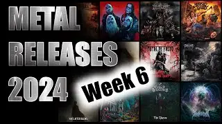 New Metal & Hard Rock releases 2024 – Week 6 (February 5th - 11th )