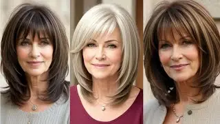 ЭЛЕГАНТНЫЕ ПРИЧЕСКИ ДЛЯ ЖЕНЩИН СТАРШЕГО ВОЗРАСТА💕ELEGANT HAIRSTYLES